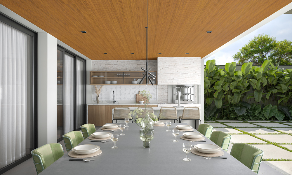 teto vinilico residencial varanda