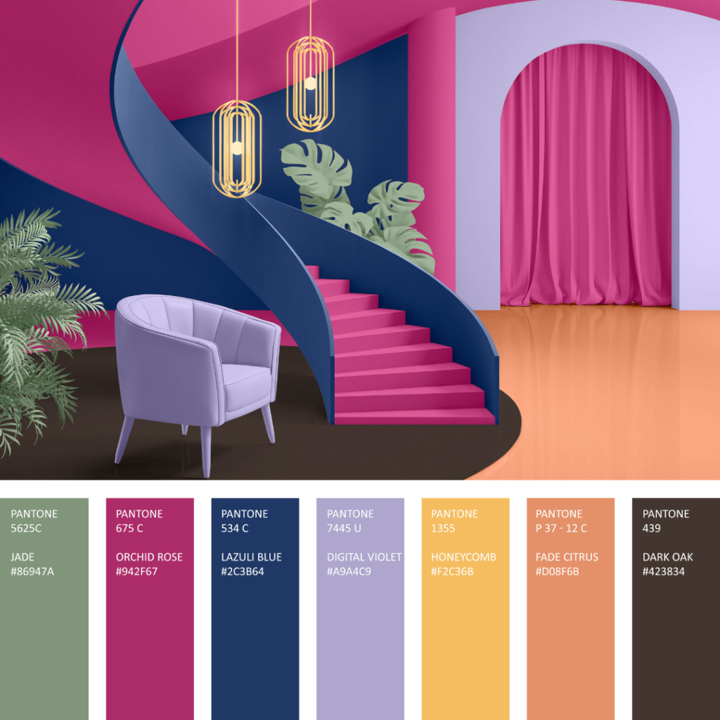 cores para projetos de interiores