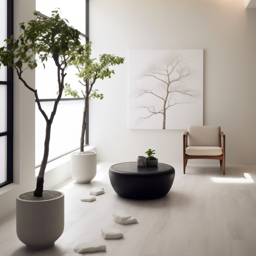 ambiente com design clean