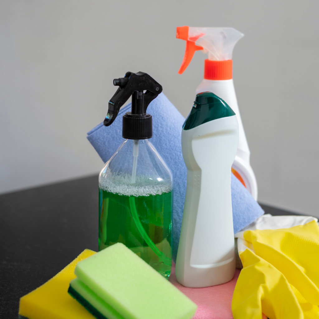 produtos de limpeza de teto