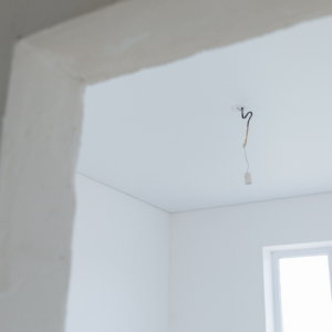 Superfície gesso branco